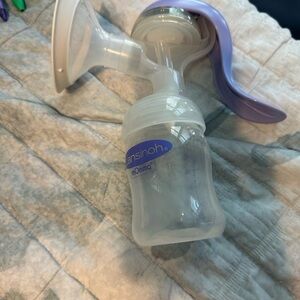 Lansinoh Breast Pump with Lavender Handle